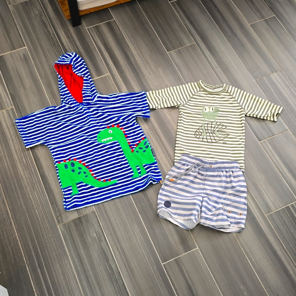 Kids swimming set Jojo maman bebe + SRSM 4-5T